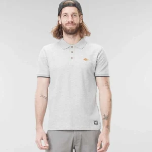Satisfait ou Remboursé PICTURE DELO POLO GREY MELANGE 23 10