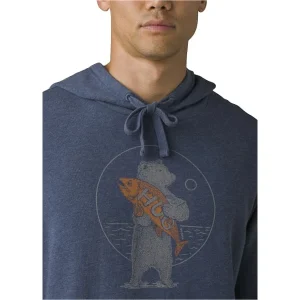 PRANA JOURNEYMAN HOODIE DENIM HEATHER 23 fashioniable 12