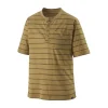 PATAGONIA M’S CAP COOL TRAIL BIKE HENLEY FURROW STRIPE MORAY KHAKI 22 site officiel 14