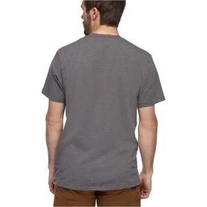magasin en ligne france BLACK DIAMOND M STACKED LOGO TEE CHARCOAL HEATHER 22 9