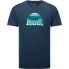 TENTREE M RETRO TENTREE T-SHIRT MOONLIT OCEAN HEATHER 22 prix de gros 5