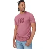 TENTREE M WOODGRAIN TEN T-SHIRT CRUSHED BERRY HEATHER 22 boutique en ligne france 10
