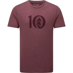 TENTREE M WOODGRAIN TEN T-SHIRT CRUSHED BERRY HEATHER 22 boutique en ligne france 10