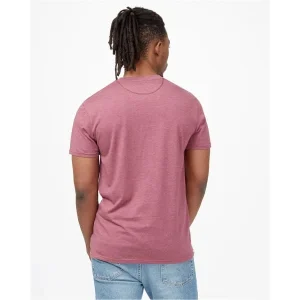 TENTREE M WOODGRAIN TEN T-SHIRT CRUSHED BERRY HEATHER 22 boutique en ligne france 16