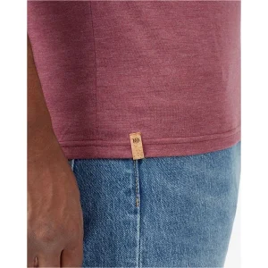 TENTREE M WOODGRAIN TEN T-SHIRT CRUSHED BERRY HEATHER 22 boutique en ligne france 18