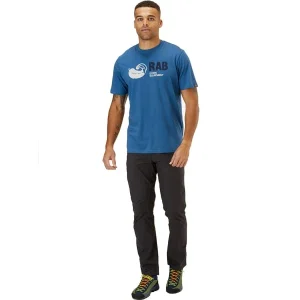 RAB STANCE VINTAGE TEE DENIM 22 à prix réduits 14