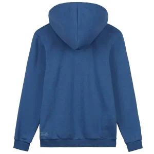 PICTURE BASEMENT FLOCK ZIP HOODIE COBALT 23 en solde 6