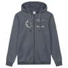 Vente PICTURE BASEMENT ZIP HOODIE DARK BLUE MELANGE 23 14