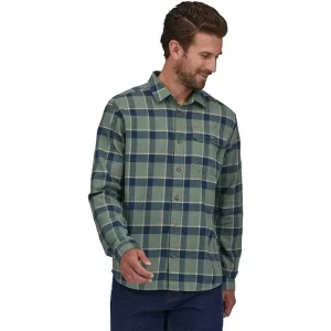 Top ventes PATAGONIA M’S L/S COTTON IN CONVERSION LW FJORD FLANNEL SHIRT GRAFT: HEMLOCK GREEN 23 7