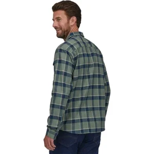 Top ventes PATAGONIA M’S L/S COTTON IN CONVERSION LW FJORD FLANNEL SHIRT GRAFT: HEMLOCK GREEN 23 9