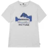 à prix imbattables PICTURE COASTLIFE TEE GREY MELANGE 23 11