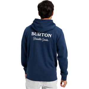 boutique en ligne france BURTON DURABLE GOODS PULLOVER HOODIE DRESS BLUE 23 8