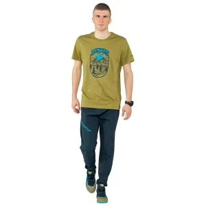 pas cher en vente DYNAFIT GRAPHIC CO M S/S TEE ARMY HORIZON 23 6
