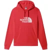 boutique pas cher THE NORTH FACE LIGHT DREW PEAK PULLOVER HD HORIZON RED 22 8