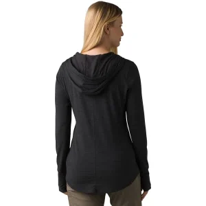 PRANA SOL PROTECT HOODIE BLACK 23 Promotio de vente 10