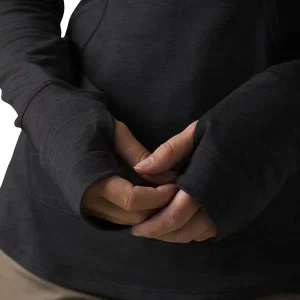 PRANA SOL PROTECT HOODIE BLACK 23 Promotio de vente 12