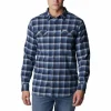 à prix d'occasion COLUMBIA FLARE GUN STRETCH FLANNEL COLLEGIATE NAVY 23 8