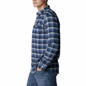 à prix d'occasion COLUMBIA FLARE GUN STRETCH FLANNEL COLLEGIATE NAVY 23 11
