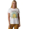 boutique paris PRANA ORGANIC GRAPHIC SHORT SLEEVE W WHITE NATURAL WONDER 23 13