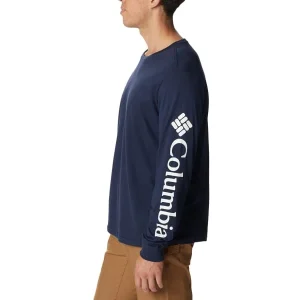 site soldes COLUMBIA CSC BASIC LOGO LS SLEEVE COLLEGIATE NAVY 23 11
