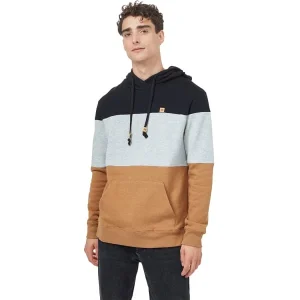 TENTREE TREEFLEECE BLOCKED REYNARD HOODIE METEORITE BLACK/HI RISE GREY HEATHER/FOXTROT BROWN 23 Couleurs variées 9