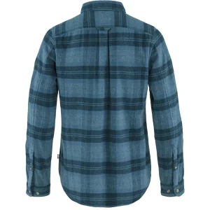 Fjallraven FJÄLLRÄVEN ÖVIK HEAVY FLANNEL SHIRT W INDIGO BLUE DARK NAVY 23 ultratendance 6