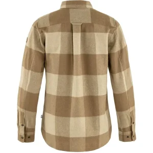 Meilleur Service Fjallraven FJÄLLRÄVEN CANADA SHIRT W BUCKWHEAT BROWN LIGHT BEIGE 23 6