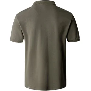 marque pas cher THE NORTH FACE M POLO PIQUET NEW TAUPE GREEN 23 6