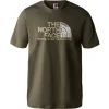 THE NORTH FACE M S/S RUST 2 TEE NEW TAUPE GREEN-GRAVEL 23 à prix promos 8