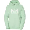 soldes luxe HELLY HANSEN LOGO HOODIE W MINT 23 8