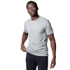 Authentic Original licence ROSSIGNOL LOGO PLAIN TEE HEATHER GREY 23 19