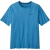 PATAGONIA M’S P-6 MISSION ORGANIC T-SHIRT ANACAPA BLUE 23 jusqu'à 11